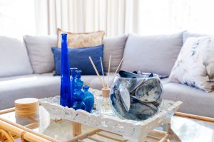 Coffee Table Decor at Coastal Sandz Strand Holiday Accommodation