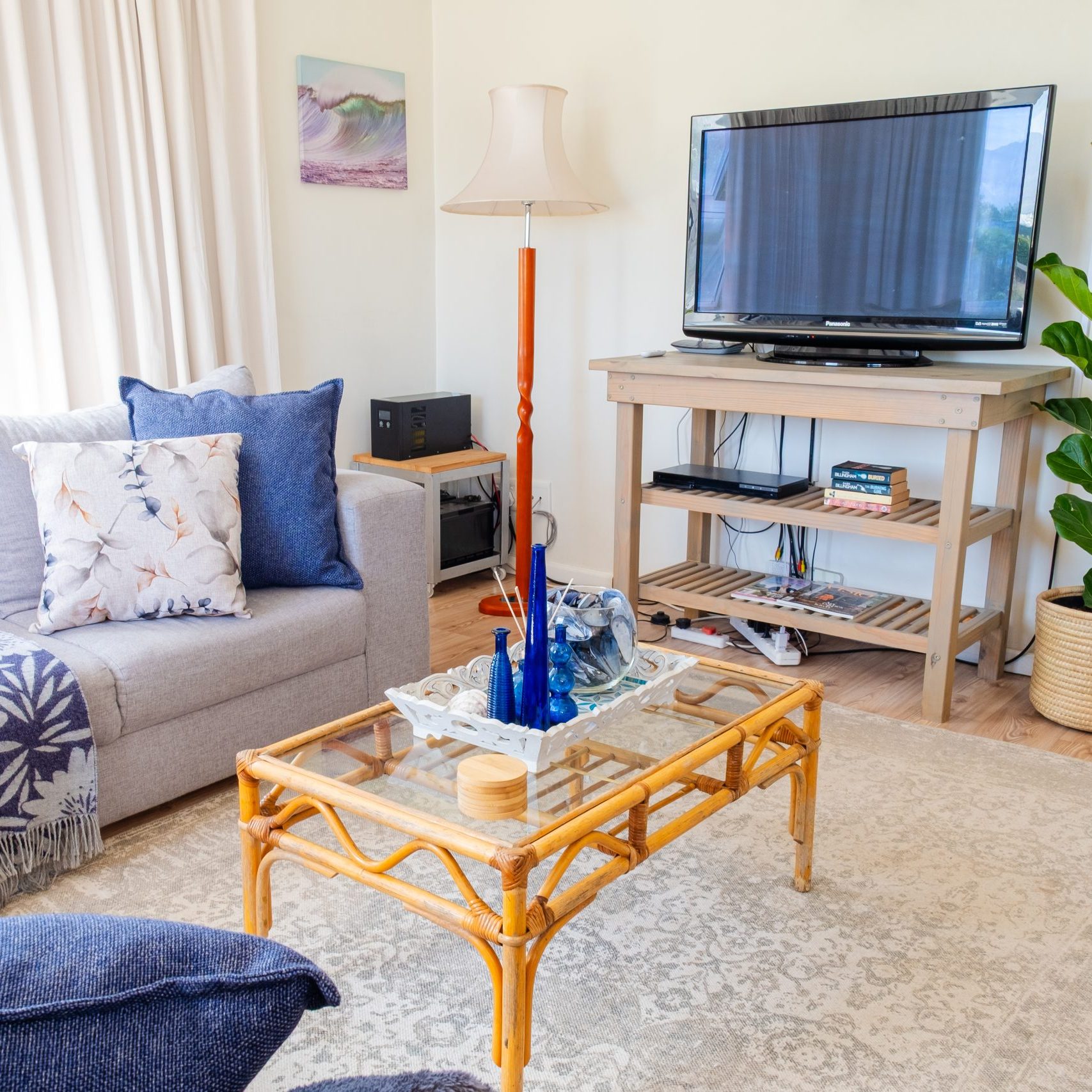 Comfortable living area at Coastal Sandz Strand